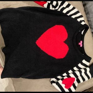 Betsy Johnson Heart Sweater